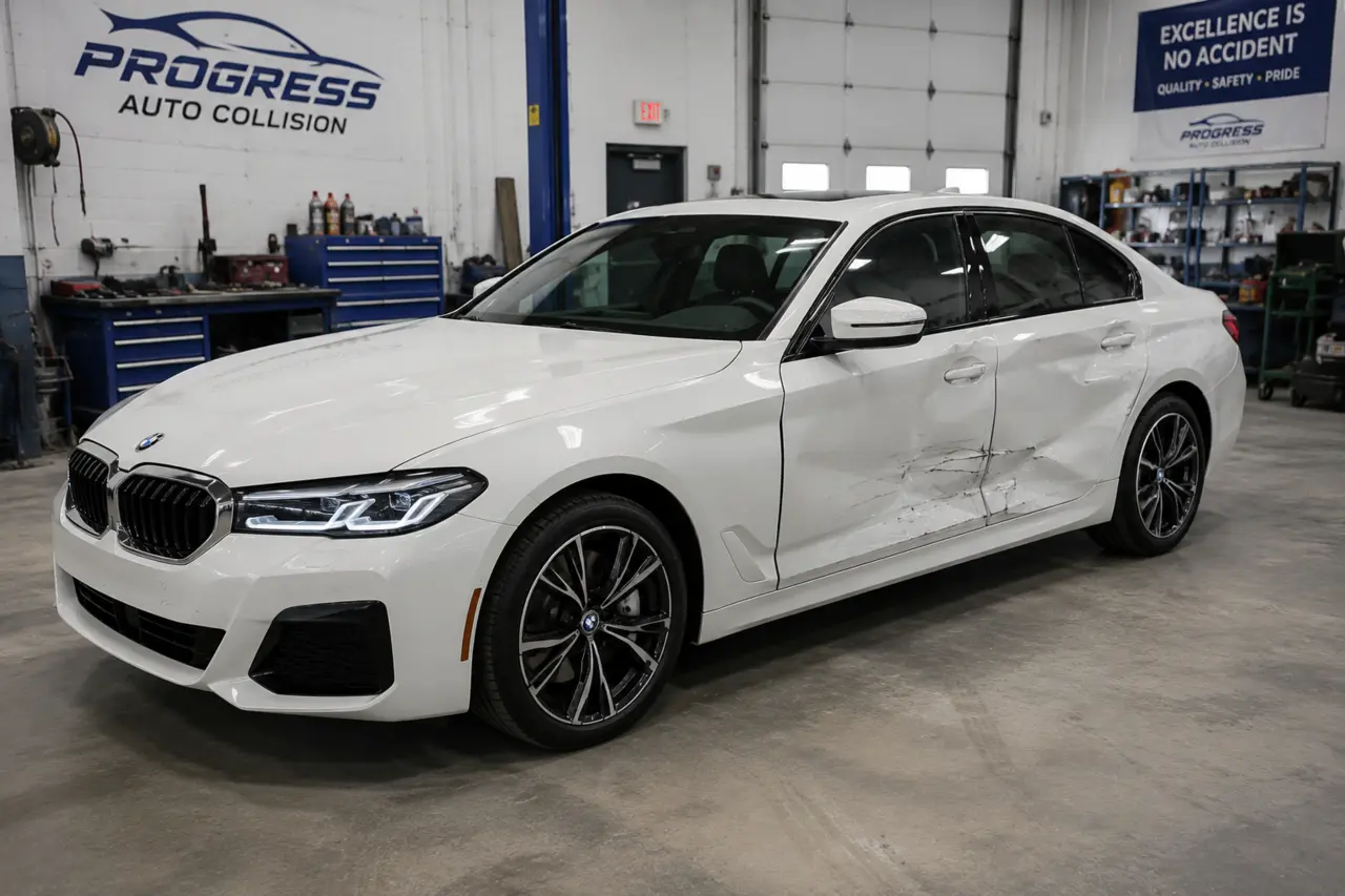 Progress Auto Collision work photo